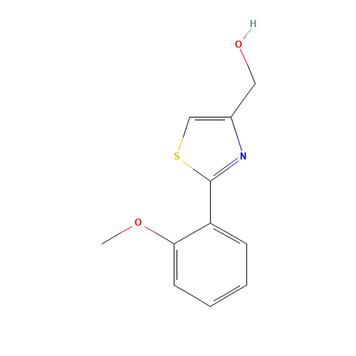 [2-(2-methoxyphenyl)-1,3-thiazol-4-yl]methanol (CAS: 187793-07-3) - Related Chemical Product
