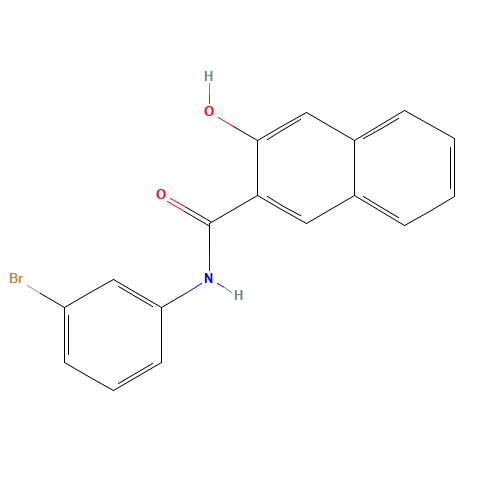 N-(3-bromophenyl)-3-hydroxynaphthalene-2-carboxamide (CAS: 81092-74-2) - Related Chemical Product