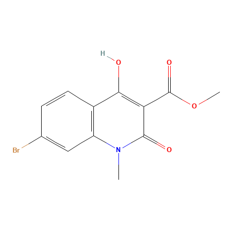methyl 7-bromo-4-hydroxy-1-methyl-2-oxoquinoline-3-carboxylate (CAS: 942152-80-9) - Related Chemical Product