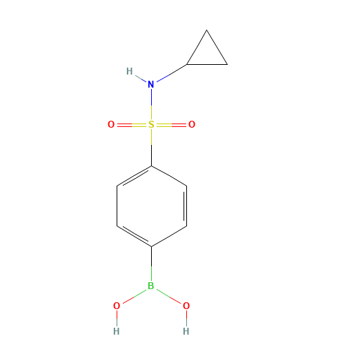 [4-(cyclopropylsulfamoyl)phenyl]boronic acid (CAS: 871329-67-8) - Related Chemical Product