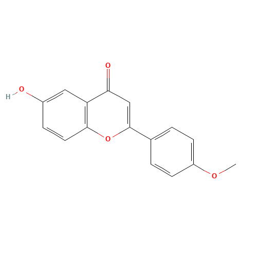 6-hydroxy-2-(4-methoxyphenyl)chromen-4-one (CAS: 35794-88-8) - Related Chemical Product