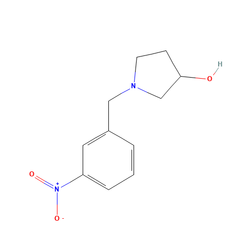 1-[(3-nitrophenyl)methyl]pyrrolidin-3-ol (CAS: 1044766-94-0) - Related Chemical Product