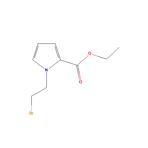 ethyl 1-(2-bromoethyl)pyrrole-2-carboxylate (CAS: 889663-26-7) - Related Chemical Product