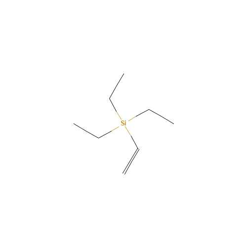 ethenyl(triethyl)silane (CAS: 1112-54-5) - Chemical Structure and Molecular Formula 