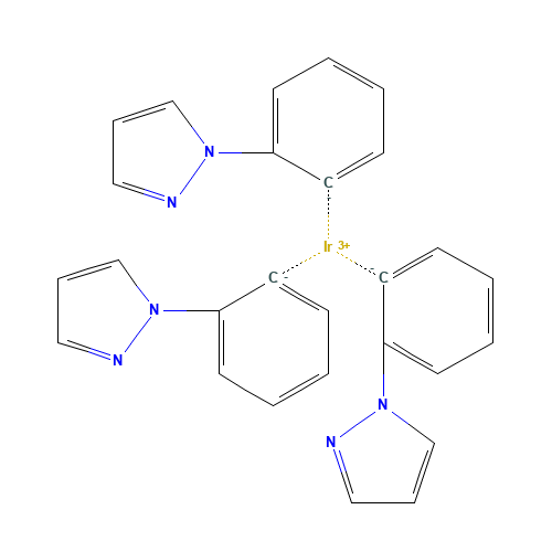 iridium(3+);1-phenylpyrazole (CAS: 359014-72-5) - Related Chemical Product