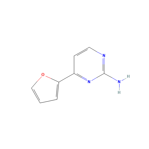 4-(furan-2-yl)pyrimidin-2-amine (CAS: 206564-00-3) - Related Chemical Product