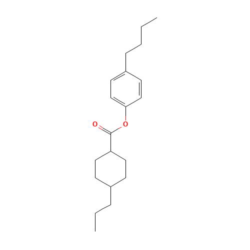 (4-butylphenyl) 4-propylcyclohexane-1-carboxylate (CAS: 94041-26-6) - Related Chemical Product