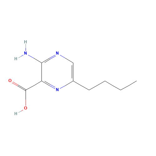 3-amino-6-butylpyrazine-2-carboxylic acid (CAS: 863909-79-9) - Related Chemical Product