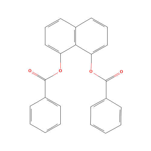 (8-benzoyloxynaphthalen-1-yl) benzoate (CAS: 331711-99-0) - Related Chemical Product