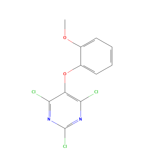 2,4,6-trichloro-5-(2-methoxyphenoxy)pyrimidine (CAS: 184779-19-9) - Related Chemical Product