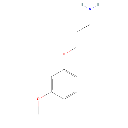 3-(3-methoxyphenoxy)propan-1-amine (CAS: 6451-26-9) - Related Chemical Product