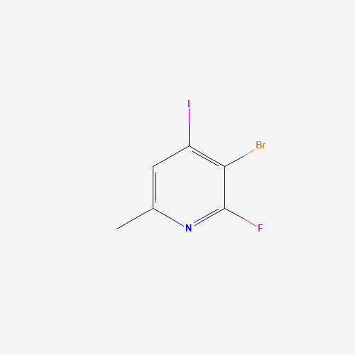 3-bromo-2-fluoro-4-iodo-6-methylpyridine (CAS: 1003711-61-2) - Related Chemical Product