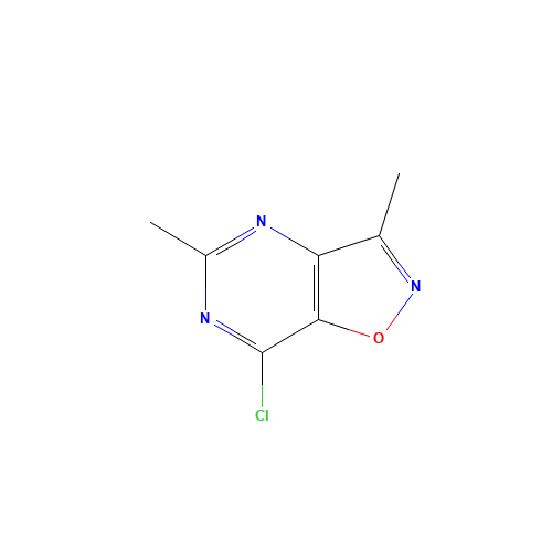7-chloro-3,5-dimethyl-[1,2]oxazolo[4,5-d]pyrimidine (CAS: 1207175-20-9) - Related Chemical Product