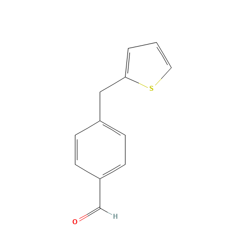 4-(thiophen-2-ylmethyl)benzaldehyde (CAS: 1007847-72-4) - Related Chemical Product