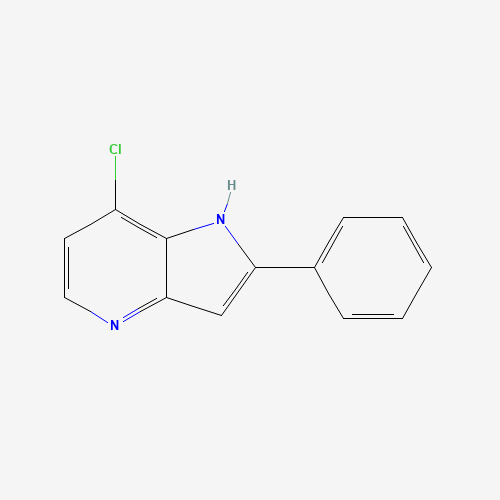 7-chloro-2-phenyl-1H-pyrrolo[3,2-b]pyridine (CAS: 237435-19-7) - Related Chemical Product
