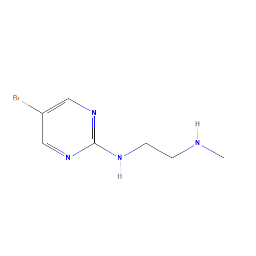 N'-(5-bromopyrimidin-2-yl)-N-methylethane-1,2-diamine (CAS: 550345-60-3) - Related Chemical Product