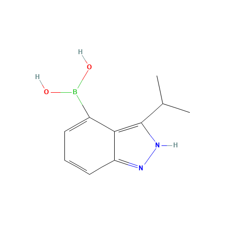 (3-propan-2-yl-2H-indazol-4-yl)boronic acid (CAS: 693285-69-7) - Related Chemical Product