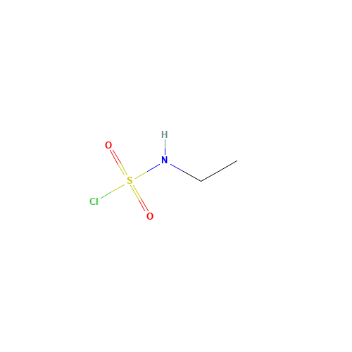 N-ethylsulfamoyl chloride (CAS: 16548-07-5) - Chemical Structure and Molecular Formula 