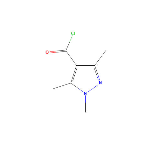 1,3,5-trimethylpyrazole-4-carbonyl chloride (CAS: 98298-63-6) - Related Chemical Product