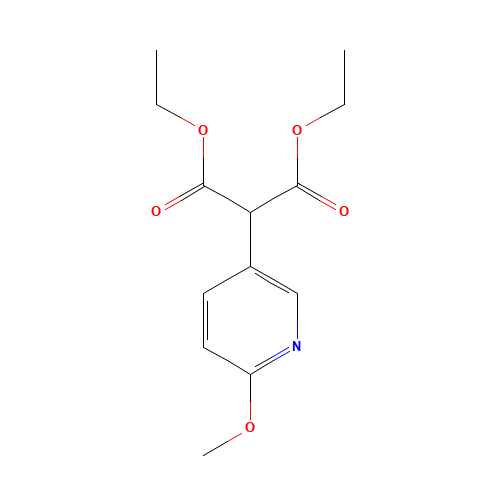 diethyl 2-(6-methoxypyridin-3-yl)propanedioate (CAS: 902130-84-1) - Related Chemical Product