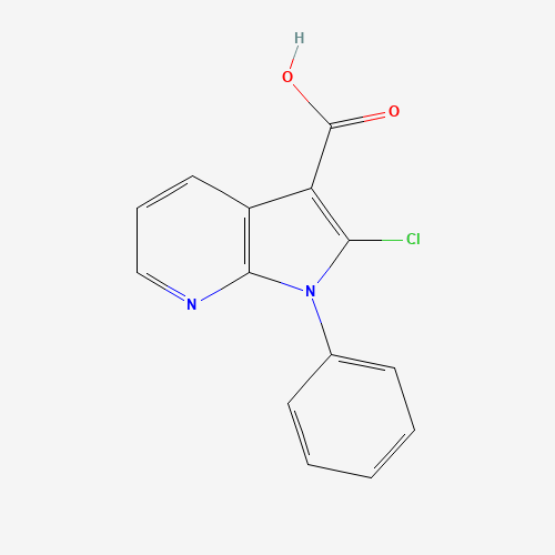 2-chloro-1-phenylpyrrolo[2,3-b]pyridine-3-carboxylic acid (CAS: 1175015-13-0) - Related Chemical Product