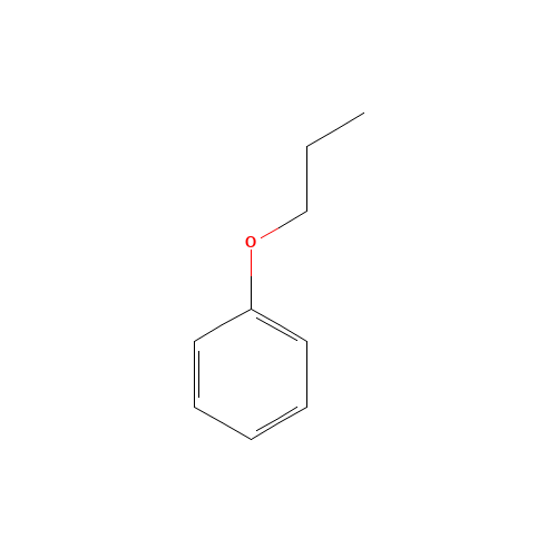 propoxybenzene (CAS: 622-85-5) - Chemical Structure and Molecular Formula 