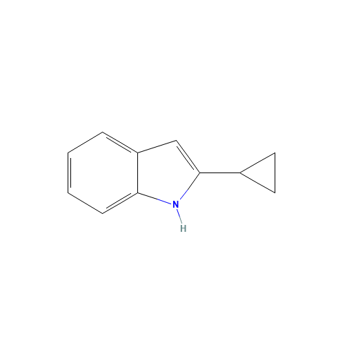 2-cyclopropyl-1H-indole (CAS: 40748-44-5) - Related Chemical Product