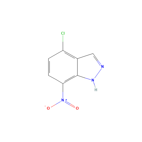 4-chloro-7-nitro-1H-indazole (CAS: 316810-81-8) - Related Chemical Product