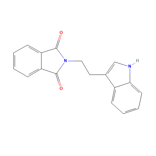 2-[2-(1H-indol-3-yl)ethyl]isoindole-1,3-dione (CAS: 15741-71-6) - Related Chemical Product