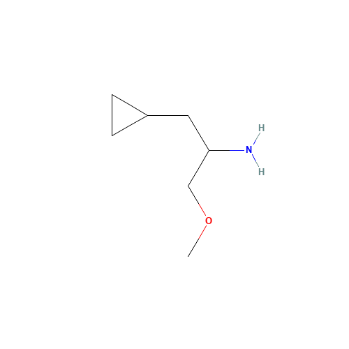 1-cyclopropyl-3-methoxypropan-2-amine (CAS: 1337669-21-2) - Related Chemical Product