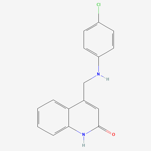 4-[(4-chloroanilino)methyl]-1H-quinolin-2-one (CAS: 333984-67-1) - Related Chemical Product