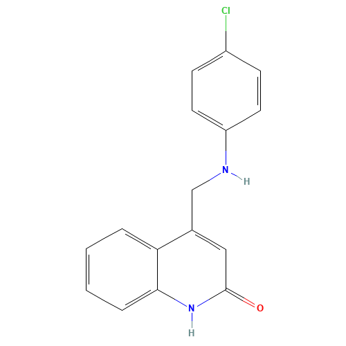 4-[(4-chloroanilino)methyl]-1H-quinolin-2-one (CAS: 333984-67-1) - Related Chemical Product