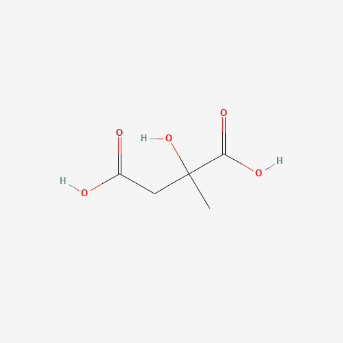 2-hydroxy-2-methylbutanedioic acid (CAS: 102601-31-0) - Chemical Structure and Molecular Formula 