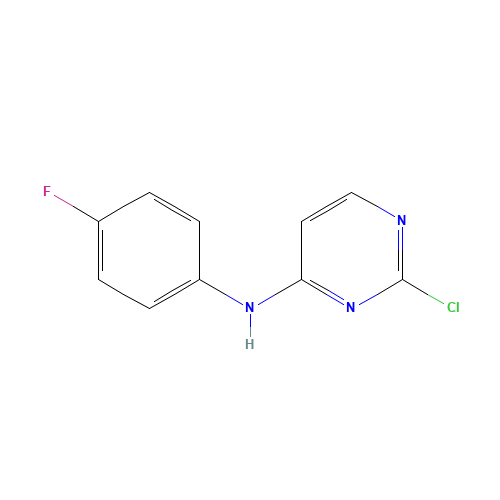 2-chloro-N-(4-fluorophenyl)pyrimidin-4-amine (CAS: 260046-12-6) - Related Chemical Product