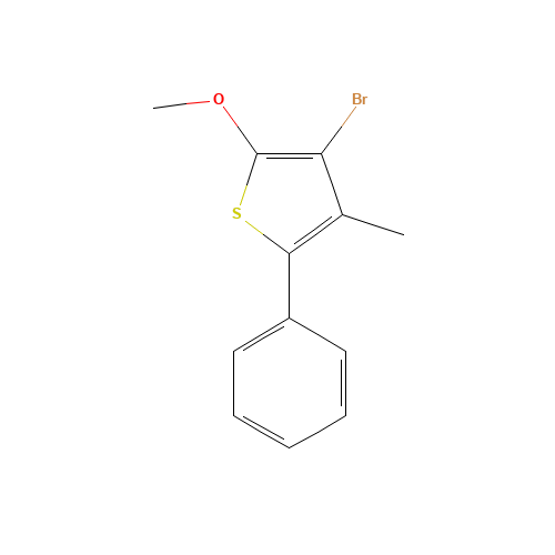 3-bromo-2-methoxy-4-methyl-5-phenylthiophene (CAS: 811830-43-0) - Related Chemical Product