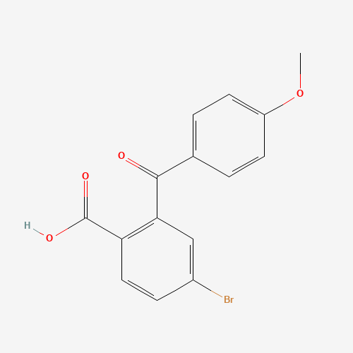 4-bromo-2-(4-methoxybenzoyl)benzoic acid (CAS: 874113-01-6) - Related Chemical Product