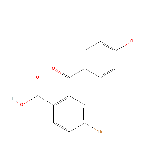 4-bromo-2-(4-methoxybenzoyl)benzoic acid (CAS: 874113-01-6) - Related Chemical Product