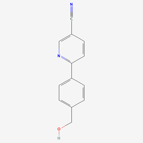 6-[4-(hydroxymethyl)phenyl]pyridine-3-carbonitrile (CAS: 1160430-70-5) - Related Chemical Product