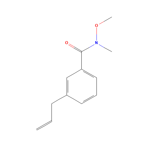 N-methoxy-N-methyl-3-prop-2-enylbenzamide (CAS: 881210-52-2) - Related Chemical Product