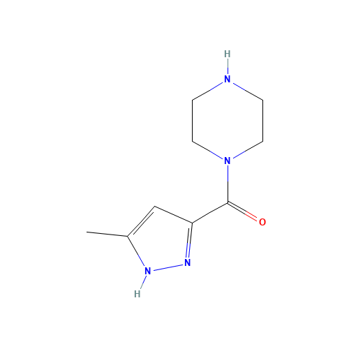 (5-methyl-1H-pyrazol-3-yl)-piperazin-1-ylmethanone (CAS: 952390-46-4) - Related Chemical Product