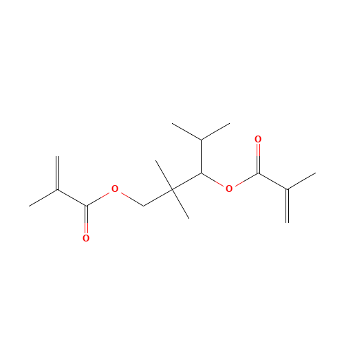 [2,2,4-trimethyl-3-(2-methylprop-2-enoyloxy)pentyl] 2-methylprop-2-enoate (CAS: 13283-44-8) - Related Chemical Product