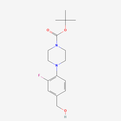 tert-butyl 4-[2-fluoro-4-(hydroxymethyl)phenyl]piperazine-1-carboxylate (CAS: 1364341-92-3) - Related Chemical Product