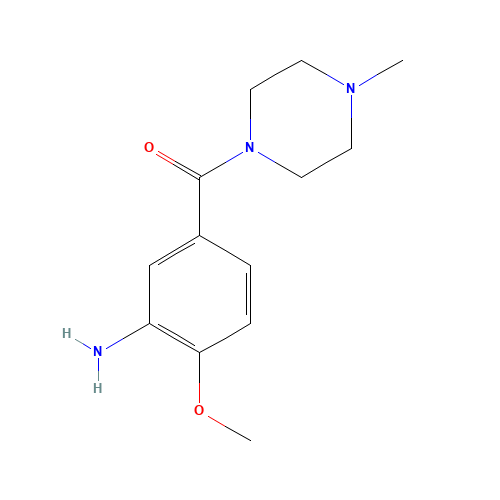 (3-amino-4-methoxyphenyl)-(4-methylpiperazin-1-yl)methanone (CAS: 926200-11-5) - Related Chemical Product