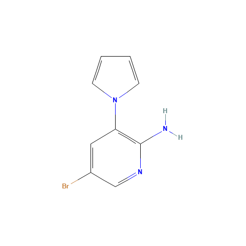 5-bromo-3-pyrrol-1-ylpyridin-2-amine (CAS: 155630-03-8) - Related Chemical Product