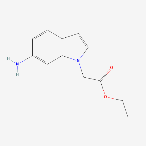 ethyl 2-(6-aminoindol-1-yl)acetate (CAS: 528883-56-9) - Related Chemical Product