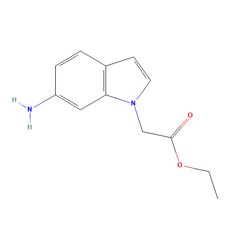 ethyl 2-(6-aminoindol-1-yl)acetate (CAS: 528883-56-9) - Related Chemical Product