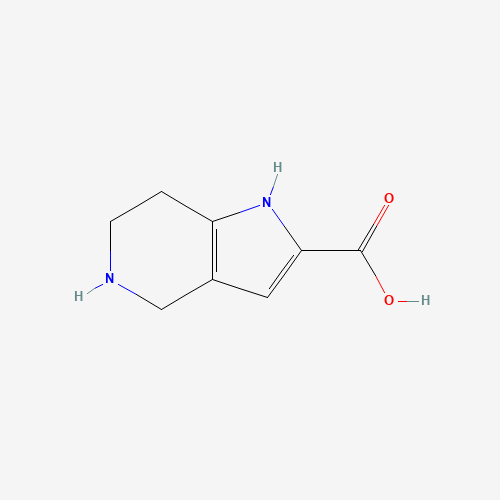 4,5,6,7-tetrahydro-1H-pyrrolo[3,2-c]pyridine-2-carboxylic acid (CAS: 1194374-53-2) - Related Chemical Product
