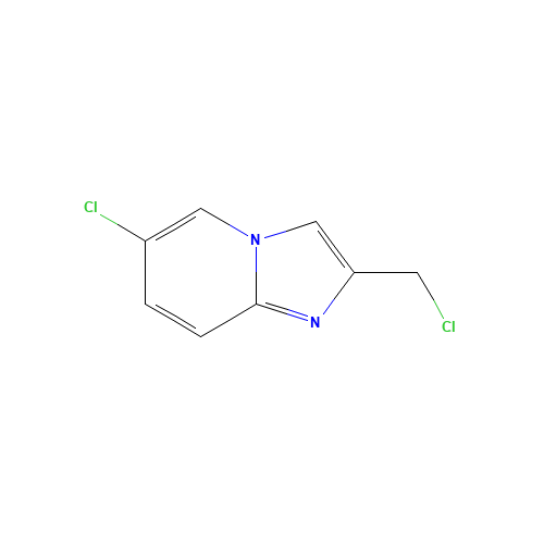 6-chloro-2-(chloromethyl)imidazo[1,2-a]pyridine (CAS: 182181-25-5) - Related Chemical Product