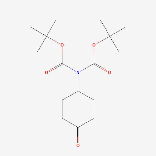 tert-butyl N-[(2-methylpropan-2-yl)oxycarbonyl]-N-(4-oxocyclohexyl)carbamate (CAS: 868528-95-4) - Related Chemical Product