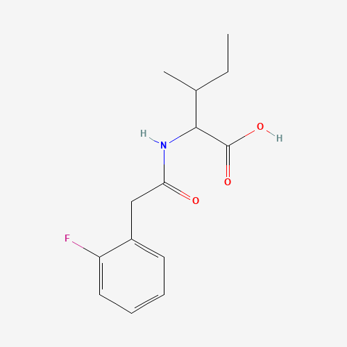 2-[[2-(2-fluorophenyl)acetyl]amino]-3-methylpentanoic acid (CAS: 1101832-85-2) - Related Chemical Product
